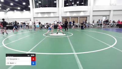 86 lbs 1/2 Final - Thaddeus Yacopino, Tn vs Blaine Wahl, Tn