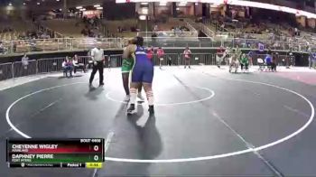 235 lbs 7th Place Match - Cheyenne Wigley, Mainland vs Daphney Pierre, Fort Myers