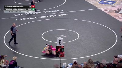 105 lbs Cons. Round 1 - Londyn Allen-Hunsaker, Stanley County vs Citabria Manzanares, Sioux Valley