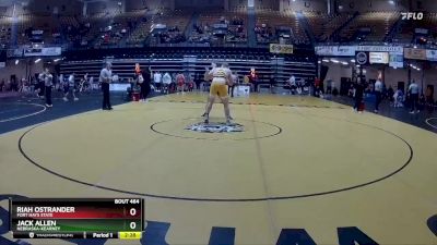 285 lbs Cons. Round 5 - Riah Ostrander, Fort Hays State vs Jack Allen, Nebraska-Kearney