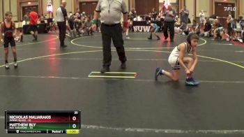 65 lbs Round 2 (4 Team) - Matthew Bly, Mat Assassins vs Nicholas Maliarakis, SVRWC Black