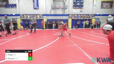 61 lbs Semifinal - Able Ridge, Sperry Wrestling Club vs Alex Morgan, Fort Gibson Youth Wrestling