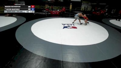 215 lbs Champ. Rd Of 32 - Mason Netherton, Driller Wrestling Club vs Jacob Martinez, Celtic Wrestling Club