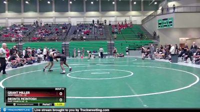 150 lbs Round 1 (16 Team) - Grant Miller, West Forsyth vs Deonta McIntosh, East Coweta HS