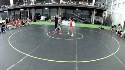 100 lbs Abigail Mendoza, Texas Blue vs Alicia Hansen, Utah