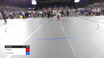 145 lbs Cons 32 #1 - Sawyer Dailey, Wisconsin vs Callen Kirchner, Illinois