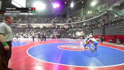 126-6A Cons. Semi - Grant Dait, South Forsyth H.S. vs Elijah Hattaway, Camden County