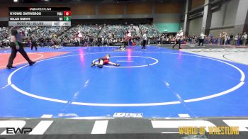 52 lbs Consi Of 16 #1 - Kyowe Ontiveros, Phase3 Lab School vs Silas Smith, White River Hornets Wrestling Club