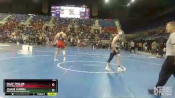 195 lbs Champ. Round 1 - Olav Taylor, Bismarck Century vs Chase Marsh, Breckenridge/Wahpeton