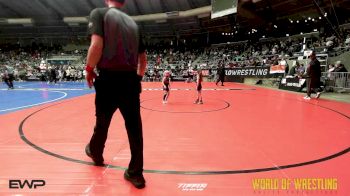 46 lbs Consolation - Lenyx Uhlenhake, Immortal Athletics WC vs Dilynn Burch, Team Tulsa Wrestling Club