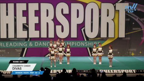 Celebrity Cheer - DIVAS [2025 L1.1 Youth - PREP - D2 - A Day 1] 2025 CHEERSPORT National All Star Cheerleading Championship