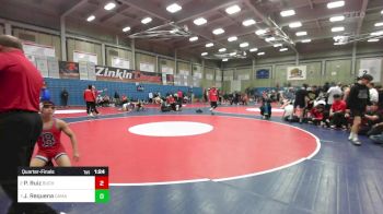 132 lbs Quarterfinal - Paris Ruiz, Buchanan vs Joshua Requena, Camarillo