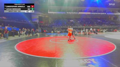 285 lbs Champ. Round 1 - Lucian Bernhard, Colfax vs Christopher Arreola, Woodland