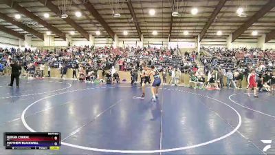 195 lbs Cons. Round 3 - Roman Corral, AZ vs Matthew Blackwell, UT