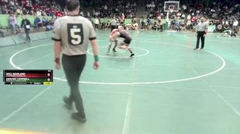 157 lbs Champ. Round 1 - Will Rowland, Alexandria Monroe H.S vs Denver Campbell, Rushville Consolidated
