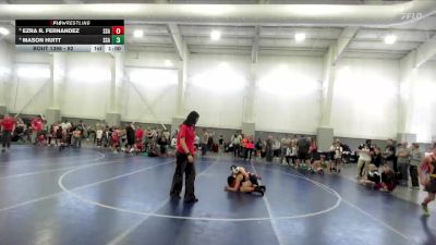92 lbs Quarterfinal - Ezra R. Fernandez, Sublime Wrestling Academy vs Mason Huitt, Independent