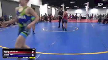 114 lbs Semis & 3rd Wb (16 Team) - Riker Ohearon, Utah vs Aiden West, Georgia