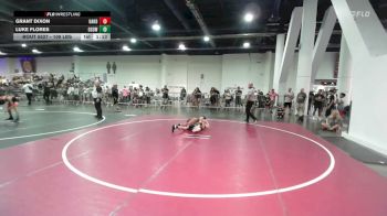 109 lbs Round Of 16 - Grant Dixon, Oakdale WC vs Luke Flores, Osoway