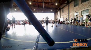 61 lbs Rr Rnd 3 - Kaden Decker, Mojo Mulisha 12u vs James Evans, Team Tulsa NDT