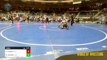 145 lbs Semifinal - Jake Hughes, ARSENAL vs Mason Savidan, Sunkist Kids Monster Garage