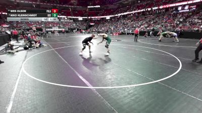 215 lbs Semis - Wes Olson, Pulaski vs Niko Kleinschmidt, D.C. Everest