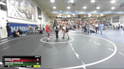 215 lbs Champ. Round 2 - Preston Douglas, Laguna Hills vs Edwin Hopkins, Westminster