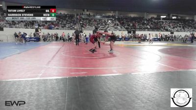 123 lbs Consi Of 32 #1 - Tatum Lively, Muldrow vs Harrison Stevens, Westmoore Wresting
