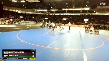 106 lbs Champ. Round 2 - Kodi Vincecruz, Fife vs Kaydn Cuevas-Schenk, Zillah