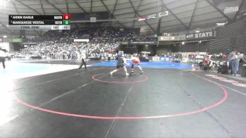 Boys 2A 190 lbs Cons. Semi - Aiden Eagle, Marysville Pilchuck vs Marquiese Vestal, North Kitsap