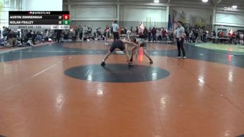 125 lbs Cons. Round 1 - Nolan Fraley, Findlay vs Austin Zimmerman, Edinboro
