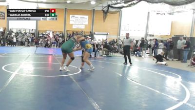235 lbs 5th Place - Alei Fiatoa-Fautua, North Providence vs Jadaliz Acosta, Bloomfield/Weaver