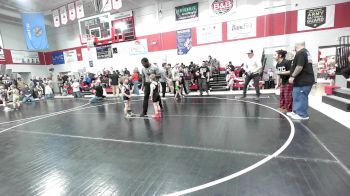 45 lbs Consolation - Nolan Loveday, Grove Takedown Club vs Kane Coombes, Wyandotte Youth Wrestling