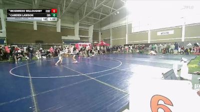 75 lbs Cons. Round 3 - Camden Lawson, Sanderson Wrestling Academy vs McGinness Willoughby, Northside Wrestling Club