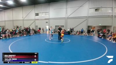 127 lbs Round 3 (8 Team) - Ava Griffey, Missouri Fire vs Taylor Miess, Colorado