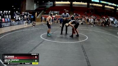 160 lbs Round 3 (6 Team) - JW Adams, Dayton Bandits vs Bryce Cropsey, Silo WC