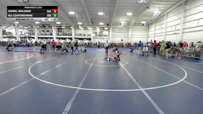 52 lbs Round Of 32 - Daniel Molinski, Falcons/Taunton vs Eli Czaporowski, Bristol
