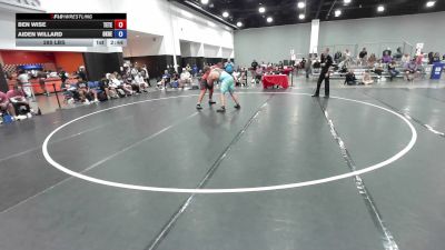 285 lbs Ben Wise, Team Texas vs Aiden Willard, Oklahoma Red