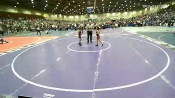 65 lbs Round Of 32 - Zariya Martinez, Idaho Gold Wrestling vs Azyah Rice, Inland Elite Wrestling Club