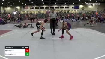 90 lbs Round Of 16 - Michael Ward, Stallion Wrestling Club vs Niamiah Moseley, 208 Spartans