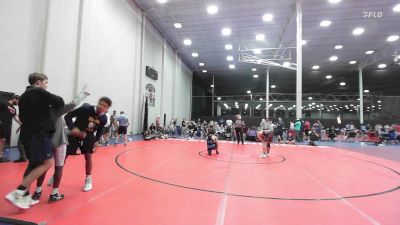 122 lbs Rr Rnd 4 - Austin Langis, Sly Fox Gray WC - HSC vs Becket Geary, Team Diamond Fish - HSC