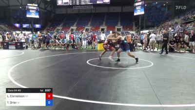 170 lbs Cons 64 #2 - Luke Cornelison, Arkansas vs Tristan Drier, Wisconsin