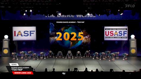 Foursis Dance Academy - "Too Far" [2025 Senior Large Jazz Semis] 2025 The Dance Worlds