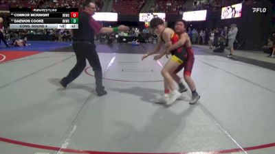 113 lbs Cons. Round 4 - Connor McKnight, Billings Wrestling Club vs Daewon Cooke, Team Real Life