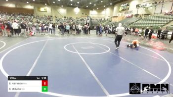 122 lbs Quarterfinal - Bartell Hammon, Fallon Outlaws WC vs Brody Millville, Top Fuelers WC