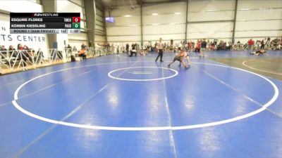 84 lbs Round 1 (9am Friday) - Korbin Kiessling, PA USA vs Esquire Flores, Team Cormier