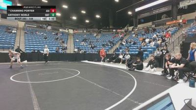 149 lbs Cons. Round 3 - Channing Porter, Arizona Christian University vs Anthony Noble, Barton