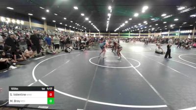 165 lbs Round Of 32 - Siana Valentine, Wine Country vs Molly Bray, Red Mountain WC