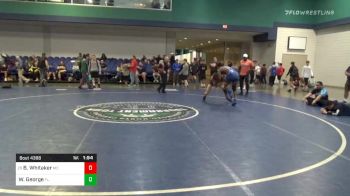 Match - Brant Whitaker, Mo vs William George, Fl