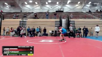 144 lbs Cons. Round 7 - Austin Turnquist, Speedway vs Jaiden Edwards, Plainfield