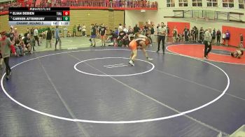 132 lbs Champ. Round 3 - Carsen Atterbury, Dallas vs Elian Debien, Tualatin